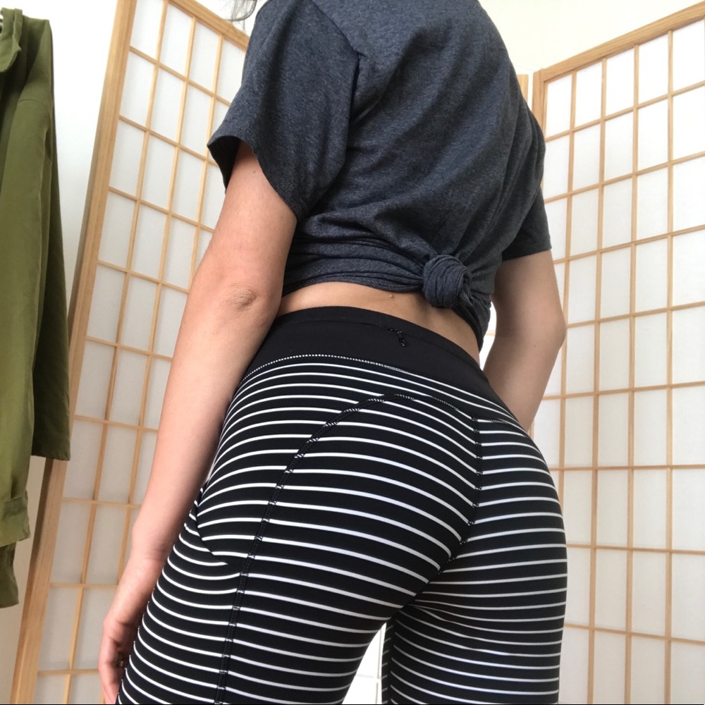 lululemon SPEED TIGHT IV STRIPED Size 4